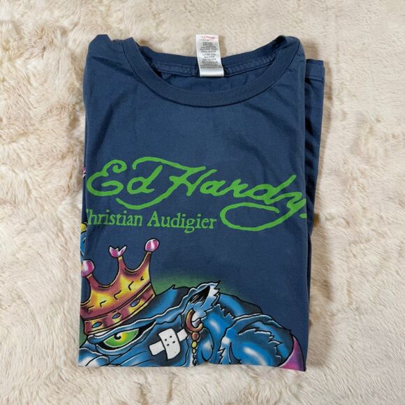 Vintage Ed Hardy Shirt Men’s Small - Picture 3 of 9